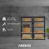 AREBOS sada 2 ťažkých políc 180x90x40 cm | 875 kg, 5 MDF Náhľad obrázku produktu 3