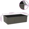A diagram showing the dimensions of a sink. Produktbild-Vorschau
