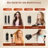 8-in-1 Haartrockner,1600 W Multihaarstyler, Heißluftbürste Produktbild-Vorschau 5