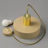 A light fixture and a light bulb are arranged on a plain gray background. Produktbild-Vorschau
