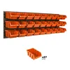 27 stck. Box Lagersystem Wandregal 115 x 39cm Stapelboxen Produktbild-Vorschau 2