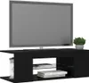 vidaXL TV-Schrank mit LED-Leuchten Schwarz 90x39x30cm Produktbild-Vorschau 6