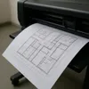 Kresliaci papier Plotrový papier CAD rolka 841 mm x 50 m 80 Náhľad obrázku produktu 5