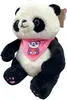 Kuscheltier Panda 25 cm mit rosa Halstuch – Weiches Produktbild-Vorschau 1