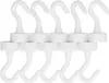 10er-Set magnetische Haken, weiß, robust, aus ABS, kompakt, Produktbild-Vorschau 3