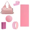 ProximaX Yoga Flow-set, 6-delig, roze, inclusief: yogamat Productafbeelding-voorbeeld 1