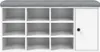 vidaXL Schuhbank Weiß 102x32x50 cm Holzwerkstoff Produktbild-Vorschau 5