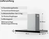 Klarstein Verosteel Dunstabzugshaube 90cm - 881,6 m³/h, A++ Produktbild-Vorschau 7
