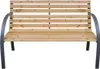 vidaXL Záhradná lavička 112 cm z masívneho jedľového dreva Náhľad obrázku produktu 1