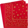 Sovie HORECA Weihnachtsserviette Liam in Rot aus Linclass® Produktbild-Vorschau 5