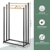 eluno Porte-serviettes sur pied, 3 barres, Voir les images du produit 7