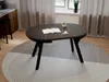 Esstisch ARI Rund 90-190 cm Ausziehbar Marmor San Sebastian Produktbild-Vorschau 2