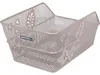 Košík Basil Cento Flower zadní na nosič 38x24x11 cm nude Náhled obrázku produktu 1