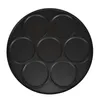 A top-down view of a black electric griddle with multiple circular indentations. Náhľad obrázku produktu