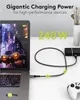 Goobay 74210, 0,5 m, USB C, USB C, 40 Gbit/s, Czarny, Szary Podgląd zdjęcia produktu 6