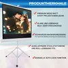 Pyle Beamer Rollo - Projectiescherm, 40 inch (81,3 x 61 Productafbeelding-voorbeeld 6
