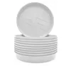 Plastard 10er Set Blumentopf-Untersetzer Ø 12 cm Rund Produktbild-Vorschau 1
