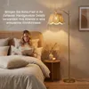 Stehlampe Boho Raffia Lampenschirm Stehleuchte mit Produktbild-Vorschau 7