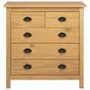 vidaXL Sideboard Hill Range 79×40×80 cm Pin massif Voir les images du produit 2