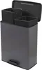 Curver Deco Bin Duo Mülleimer -  26L+ 26L - mit Pedal, cool Produktbild-Vorschau 1