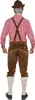 Lederhose brauch echtes Leder für Herren Gr. 50, 54 Tracht Oktoberfest Wiesn-Outfit SALE Fasching Karneval Mottoparty Produktbild-Vorschau