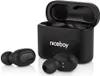 A pair of black wireless earbuds and their charging case are displayed on a white background. Náhľad obrázku produktu