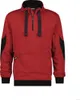 Dassy Sweatshirt Stellar 300394 COPES80 Gr. M rot/schwarz Produktbild-Vorschau 2
