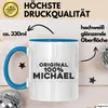 Michael Tasse Original 100% Michael Geschenk (Blau) Produktbild-Vorschau 3