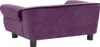 vidaXL Hundesofa Burgunderrot 72x45x30 cm Plüsch Produktbild-Vorschau 10
