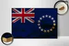Holzschild Flagge Cookinseln 30x20cm Cook Islands Rost Produktbild-Vorschau 2