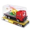 Camioncino rosso giocattolo con elicottero - circa 19 cm Anteprima dell’immagine prodotto 4