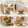 Roxlin Matcha Set Tea (7 pièces) Céramique, Bambou Fouet à Voir les images du produit 11