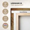 MuchoWow® - Leinwandbilder - Weltkarte - Vintage - Antik - Produktbild-Vorschau 3