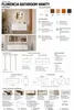 Maßzeichnung ORIGEN BATH IBIZA Badmöbel 120x45 cm Náhľad obrázku produktu