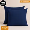 Komfortec Premium Kissenbezug 80x80 cm – 2er Set – Produktbild-Vorschau 4