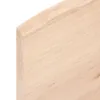 vidaXL Półka ścienna 60x40x2 cm z litego drewna dębowego Podgląd zdjęcia produktu 5