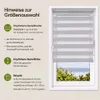 Sekey Doppelrollo 115×210 cm Thermorollo ohne Bohren duo Produktbild-Vorschau 6