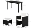 Outsunny Polyrattan Sitzgruppe Gartenset Garnitur 11 tlg. Produktbild-Vorschau 3