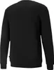 The back view of a black Puma crewneck sweatshirt. Produktbild-Vorschau