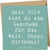 Mr. & Mrs. Panda Glückwunschkarte Spruch 2014 Geburtstag Produktbild-Vorschau 1