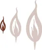 UNUS® Gartenstecker Flammen 10er-Set, Gartendeko in Produktbild-Vorschau 3