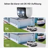 3 pièces 2K 3MP caméra de surveillance extérieure solaire Voir les images du produit 15