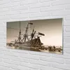 Glasbilder 120x60 Wandkunst Das Schiff alt Himmel Meer Produktbild-Vorschau 2
