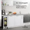 Klarstein Weinkühlschrank 2 Zonen, 53L Getränkekühlschrank, Produktbild-Vorschau 3