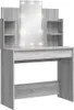 A vanity table with a mirror and LED lights. Náhľad obrázku produktu