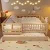 Letto per bambini Merax 140x200 cm, letto a piattaforma con Anteprima dell’immagine prodotto 2