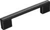 10 Stück Möbelgriffe UL Schwarz glänzend Lochabstand 96mm Produktbild-Vorschau 4
