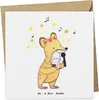 Mr. & Mrs. Panda Glückwunschkarte Musicaldarstellerin Herz Produktbild-Vorschau 1