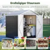 Geräteschuppen Gerätehaus Metall Gartenhaus Lagerschuppen Produktbild-Vorschau 8