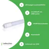 A product image with feature callouts and a logo. Produktbild-Vorschau